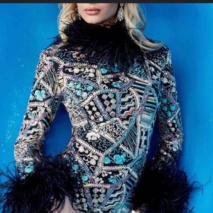 Jovani Couture Special order mini-dress